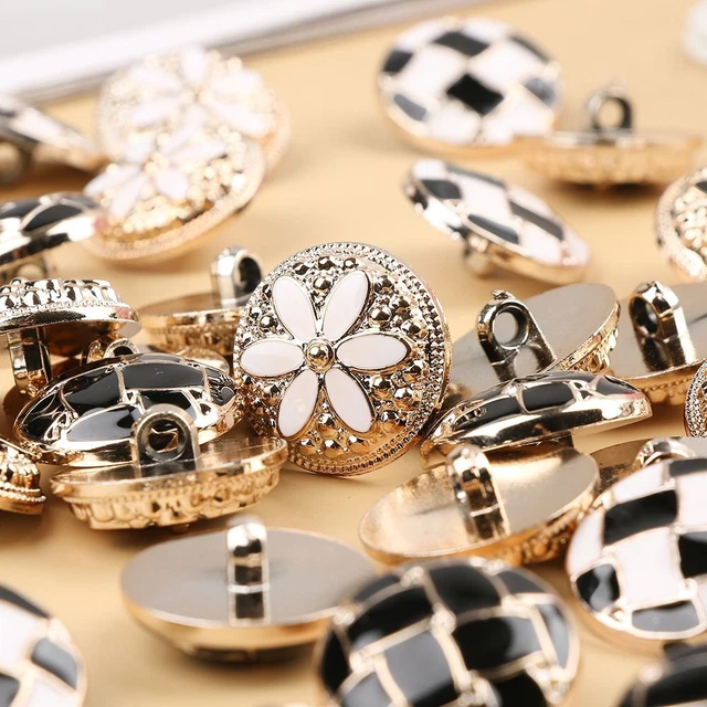 Fancy store clothing buttons
