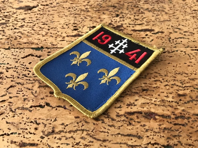 Copytec Patch „Escadron De Gendarmerie Mobile 21-3“ – 75 Mm, Mit Klettrückseite, Für Uniform & Jacke
