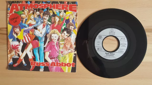 Atmosphere - Russ Abbot - 7" Single  Vinyl Schallplatte 1984 aus Sammlung