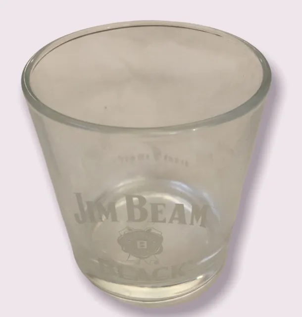 Jim Beam Black Promotional Whiskey Glass