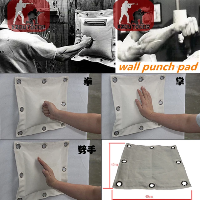 Hanging Punch Bag Wing Chun Wall Canvas Punch Empty Sand Bag Target With Zipper For Filled Punch Bag-660019
