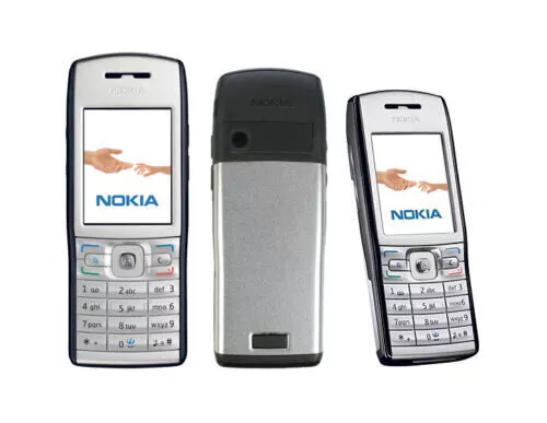 Nokia E50 Handy Dummy Attrappe - Requisit  Deko  Ausstellung  Modell  Maket