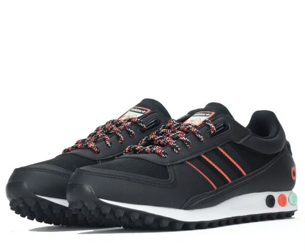 NEW ADIDAS LA Trainer II Men s BK RED limited classic trainers