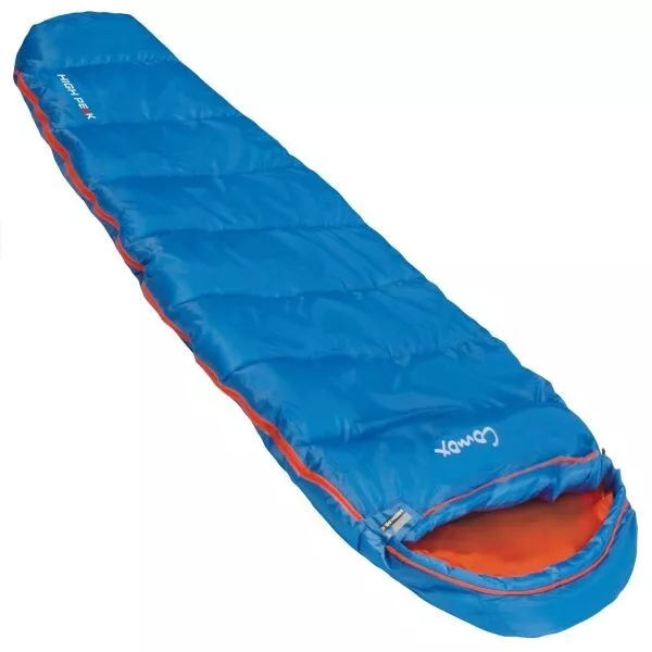 High Peak Comox Mumienschlafsack, 170x70cm, blau Kinderschlafsack