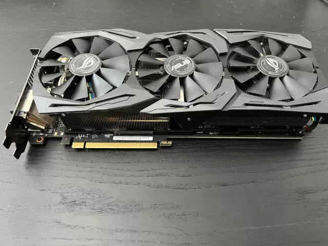 ASUS Republic of Gamers Strix GeForce GTX 1080 TI 11GB GDDR5X Graphics Card ASUS Republic of Gamers Strix GeForce GTX 1080 TI 11GB GDDR5X Graphics Card