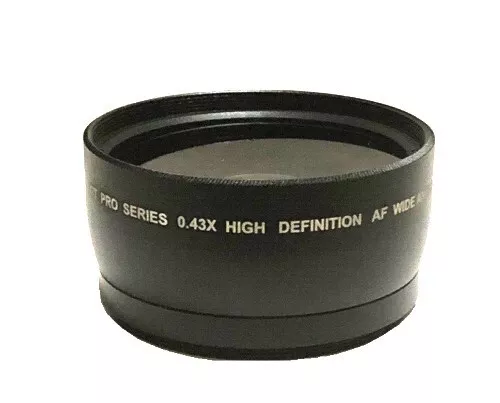 58mm Wide Angle Lens For Fujifilm X-A3, A-A2, X-E2, X-E1, X-T1, X-T10, X-T20