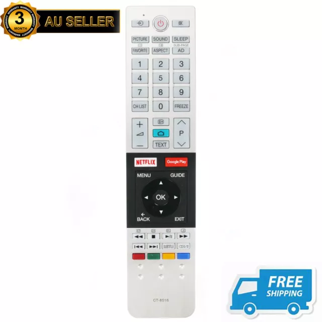 Remote Control For Toshiba Tv  Ct-8516 Ct-8522 65U7750Ve 42L4750A 32L4750A