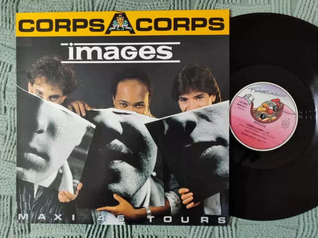 Maxi 45T Images - Corps A Corps - 722 883 - 1986