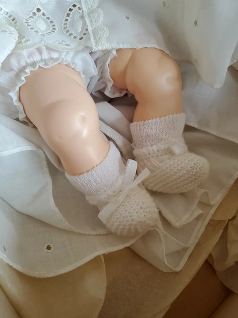Marjorie Spangler Porcelain Baby Doll Lisa 1979 with Box Tag Baby Girl 7