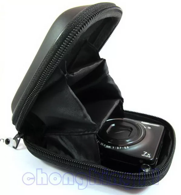 Black Camera Case bag for Panasonic Lumix TZ5, TZ6, TZ7, TZ40 TZ50,TZ60, TZ70 TZ