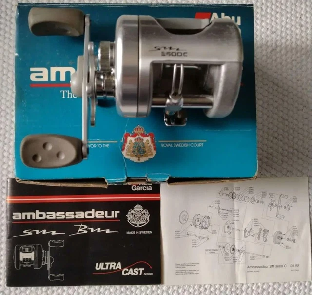 ABU GARCIA AMBASSADEUR Sm3600C Bait Reel $151.69 - PicClick CA ABU GARCIA AMBASSADEUR Sm3600C Bait Reel $151.69 - PicClick CA