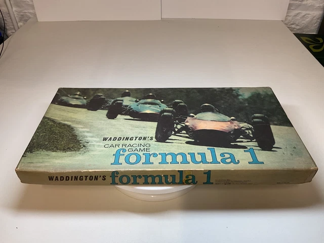 RARE WADDINGTON’S FORMULA 1 One Racing Car Board Game from 1962 ...