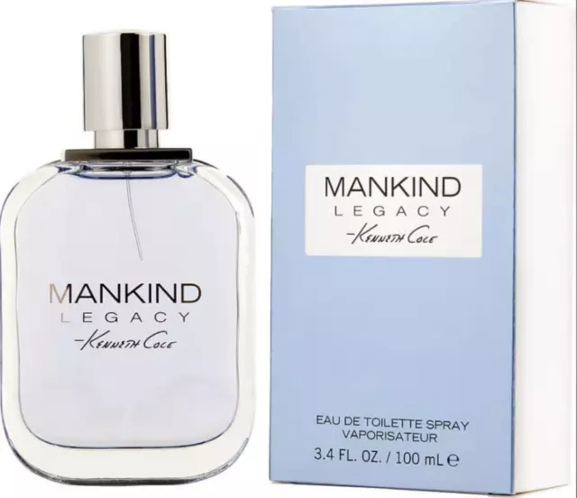 Mankind Legacy by Kenneth cologne for men EDT 3.3 / 3.4 oz New in Box