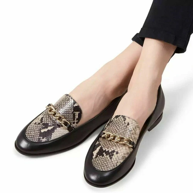 HOBBS LADIES SLIP On Hannah Loafer Tan Brown Nappa Suede Shoes Size UK6 EU39 42.25 PicClick UK