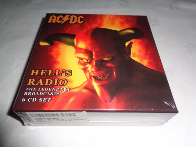 AC/DC &amp;RADIO LUCIFER&amp; + &amp;quot;Hell&amp;#39;s Radio&amp;quot; CD BOX SETS new / sealed $65.56 ...