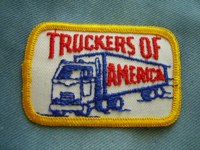 Aufnäher Truckers of America Patch Trucks Route 66 Lincoln Highway United States