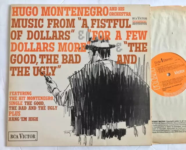 HUGO MONTENEGRO - Fistful Of Dollars, Good, The Bad the Ugly - Spaghetti Western