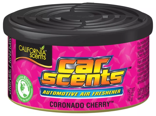 California Scents Car Home Air Freshener Freshner Organic - CORONADO CHERRY