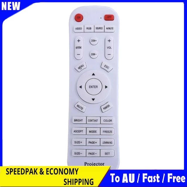 PROJECTOR REMOTE CONTROLLER Universal Smart Projector Remote for Home ...