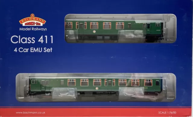 Bachmann 31-425 4CEP EMU 7105 Late SR Multiple Unit Green 21 DCC Ready New Mint