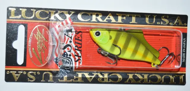 LOT OF 2) Lucky Craft Lv-100 S 7/16Oz Lv100S-183 Pearl Threadfin