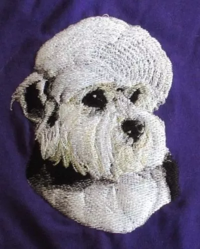 Embroidered Fleece Jacket - Dandie Dinmont Terrier BT3513  Sizes S - XXL