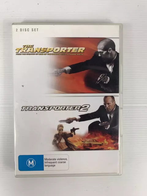 The Transporter 1 2 Jason Statham DVD R4 Action CULT Movie