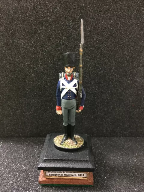 Zinnsoldaten - Napoleonische Armeen - preussischer Grenadier 1813