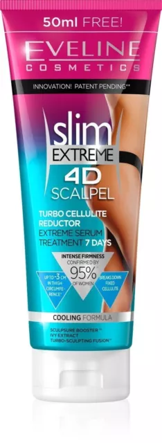 Eveline Slim Extreme 4D Scalpel Turbo Cellulite Reductor Extreme Serumbehandlung