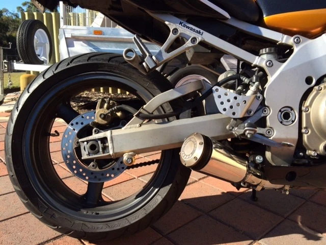 zx9r exhaust