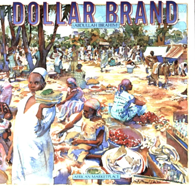 Dollar Brand - African Marketplace LP (VG+/VG+) '