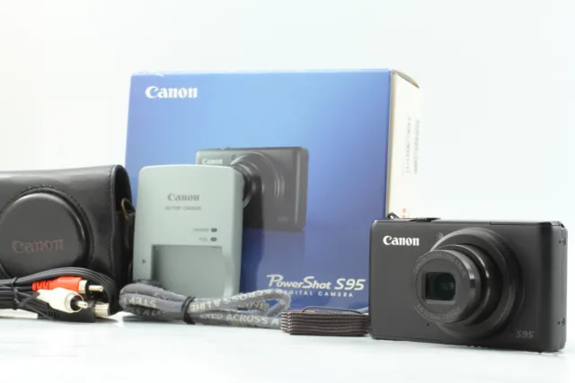 SH/5457 NEAR MINT IN BOX Canon PowerShot S95 10.0MP Compact Digital Camera JAPAN