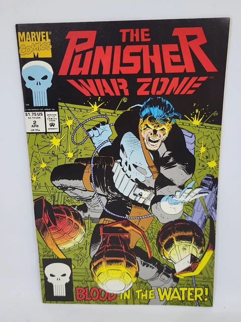 The Punisher War Zone #1 & #2 Marvel Comics 1992 One Owner Unread *HIGH GRADE* 3