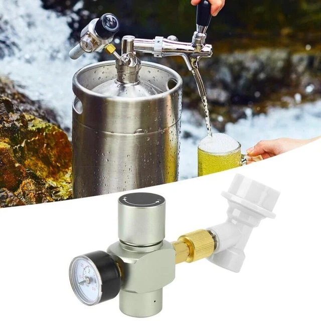 Caricabatterie regolatore CO2 Brew 0-60 PSI per sistema di erogazione birra Homebrew