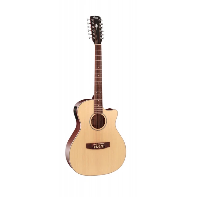 Cort GA-MEDX-12 - Guitare électro-acoustique 12 cordes série Grand Régal - Natu