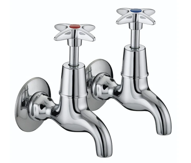 Bristan VAX BIB C X Head Bib Taps Chrome Belfast cleaners sink wall lab M