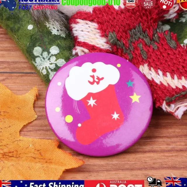 Cute Kids Boys Girls Pin Cartoon Pattern Costume Christmas Brooches (Socks)-2369