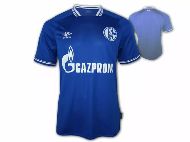 Umbro Schalke 04 Heim Trikot 20 21 S04 Home Jersey Fan Shirt Bundesliga Gr.S-3XL
