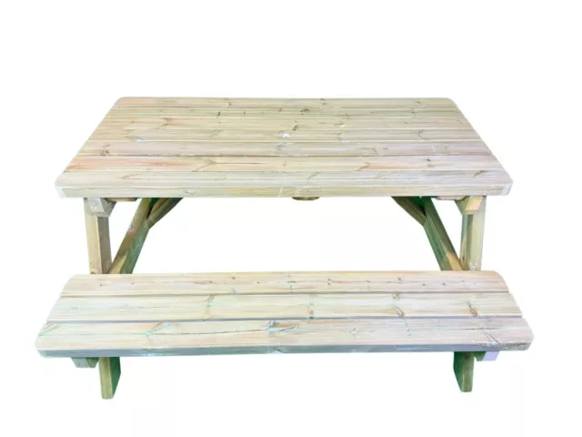 Wooden Picnic Bench/Table, Heavy Duty Pub Bench, Picnic table & Bench Set 3