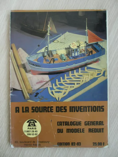 CATALOGUE GENERAL DU MODELE REDUIT 1987-1989 A LA SOURCE DES INVENTIONS 159 page