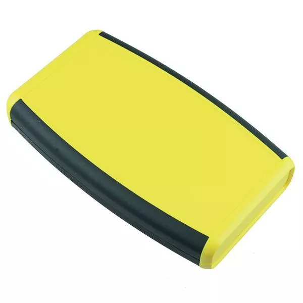 1553DYLBK Hammond Yellow Handheld Instrument Enclosure 147 x 89 x 25mm