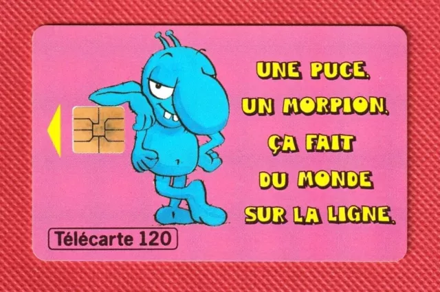 TELECARTE F617/ JD - MORPION 2 ROSE - SO3 en 120U - TTB