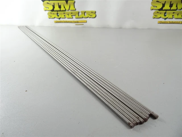 8Pc Lot Of Drill Rod 0-1 Tool Steel 1/4" Diameter 36" Length +