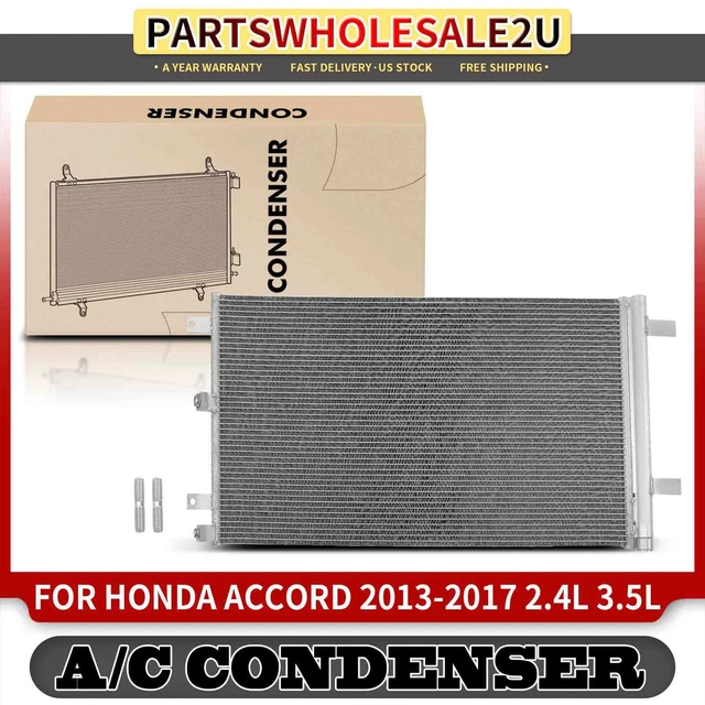 AC A/C Condenser w/ Receiver Drier for Ford F-150 Expedition Lincoln Navigator