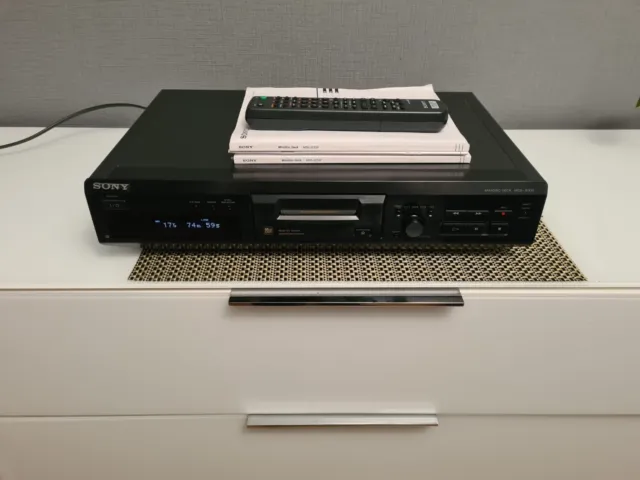Reproductor de cubierta minidisco Sony MDS-JE330