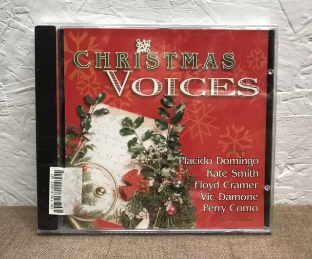 NEW! CHRISTMAS VOICES (CD, 2002) Placido Domingo, Perry Como, Kate