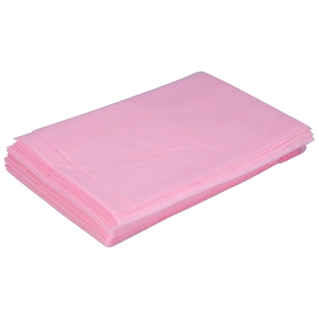 10 pz lenzuolo letto tessuto 180*80 cm NOn massaggio copertura bellezza rosa BST