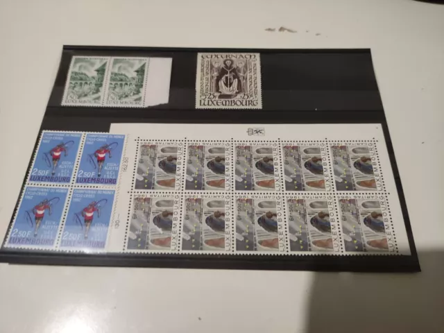 LUXEMBOURG - Lot de Timbres neufs bonne cote