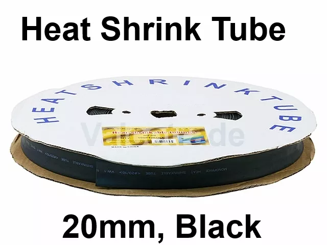 20 mm Large Heat Shrink Tubing. 20mm Heat-Shrink Tube Insulation Various Lengths