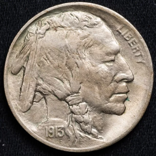 1913-P Type 1 "Raised Ground" Buffalo Nickel BU Uncirculated Philadelphia Mint